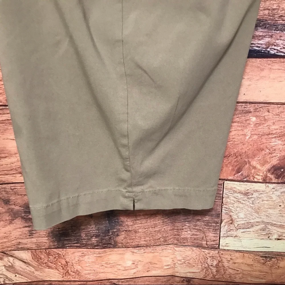 Kim Rogers Tan Stretch Shorts - Picture 5 of 8